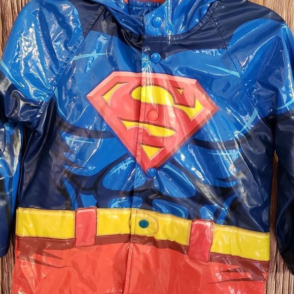 3 for $25 Western Chief Superman Rain Jacket - Picture 3 of 10